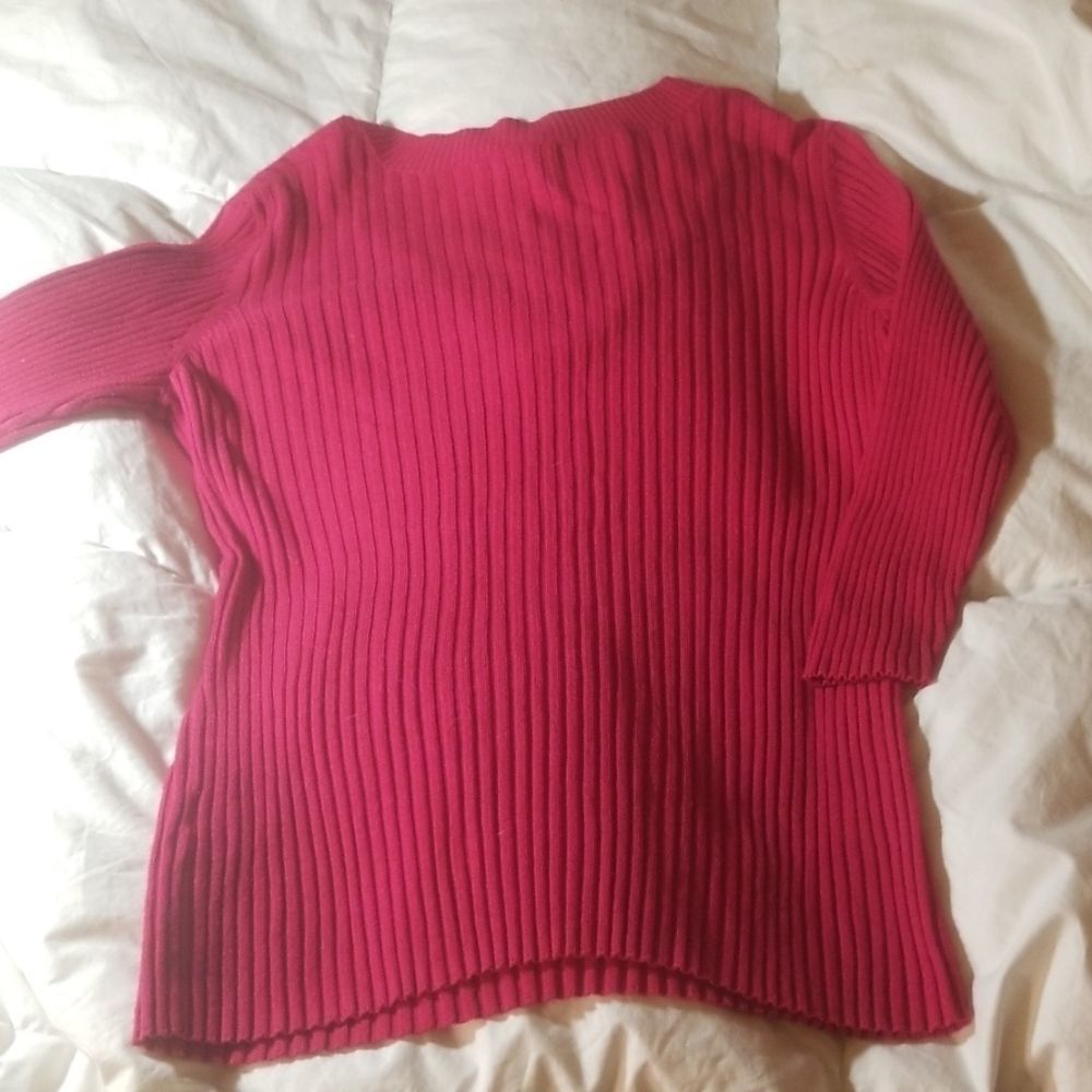 Hot Pink Laced Tunic - Picture 4 of 4